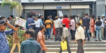 અમદાવાદ આર.ટી.ઓ. દ્વારા મોટર સાયકલમાં GJ 01 – XU નવી સીરીઝમાં ગોલ્ડન-સિલ્વર નંબરોનું ઈ-ઑક્શન શરૂ થશે