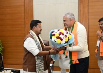 નીતિન નબીનજીને બીજેપીના રાષ્ટ્રીય અધ્યક્ષ તરીકે નિયુક્ત થવા બદલ હાર્દિક શુભકમનાઓ પાઠવતા ભાજપા પ્રદેશ…