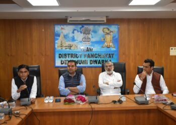 દેવભૂમિ દ્વારકા જિલ્લામાં યોજાનાર મેગા હેલ્થ કેમ્પના સુચારૂ આયોજન અંગે રાજ્યસભાના સાંસદ અને લોકસભા સ…