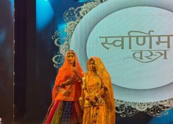 Indore Witnesses History: India’s Heaviest ‘Poshak’ Lehanga Launched at Swarnam Vastra Season-4