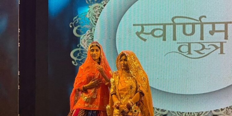 Indore Witnesses History: India’s Heaviest ‘Poshak’ Lehanga Launched at Swarnam Vastra Season-4