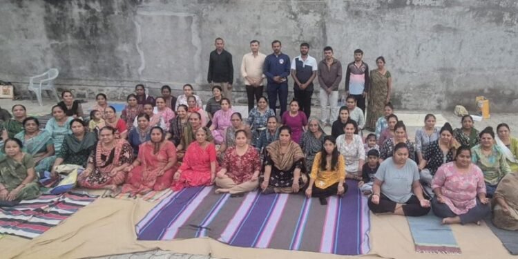 સ્વસ્થ ગુજરાત, મેદસ્વિતા મુકત ગુજરાત અભિયાન અંતર્ગત ગારિયાધાર ખાતે તાલુકા યોગ શિબિર યોજાઈ