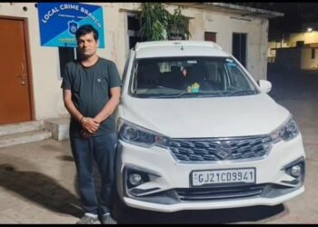 સુલીયાત કાર ચોરીનો ભેદ ઉકેલાયો: લોનના હપ્તા ન ભરાતા બેંકે જપ્ત કરેલી કાર મૂળ માલિકે જ ડુપ્લીકેટ* *ચા…