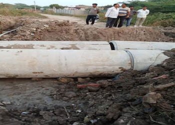 નાળાના કામમાં ગેરરીતિના આક્ષેપ, ટીડીઓને રજૂઆત