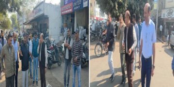 જામનગરના અતિ ગીચ ખોડીયાર કોલોની વિસ્તારના માર્ગને સિક્સ લેન બનાવવા આજથી જ સર્વેની કામગીરી શરૂ કરાઇ |…