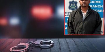 GUJCTOC ના ગુનામાં 8 મહિનાથી ફરાર ચૂઈ ગેંગનો સાગરિત હાઇવે પર કારમાંથી પકડાયો | Chui gang member who …