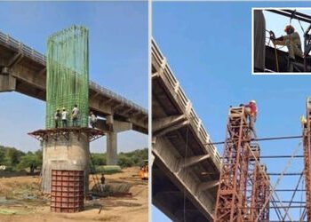 ગંભીરા બ્રિજની કામગીરી પૂરજોશમાં, પિલર પરથી લપસી જતાં મજૂરને ઈજા, અમદાવાદમાં સારવાર હેઠળ | Vadodara …