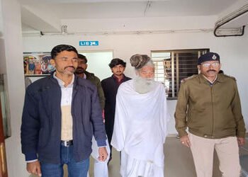 થાન પોલીસ મથકમાંથી આરોપી મહંત રામદાસ ફરાર થઇ ગયા | Accused Mahant Ramdas absconded from Thane police…