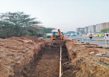 નડિયાદમાં કેનાલથી ડી-માર્ટ અને પીજ રોડથી પીપલગ રોડ સુધીની કામગીરી વેગીલી બની | Work from Canal to D …