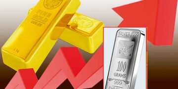 સોનું રૂ.160000, ચાંદી રૂ.334300 :પ્લેટીનમમાં પણ તેજી: ભાવ રૂ.80000 | Gold Rs 160000 silver Rs 33430…