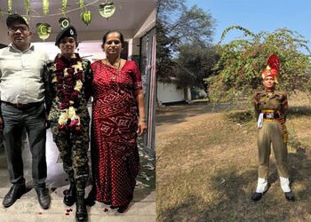 જામનગરની ખેડૂતપુત્રી મિરલબેન મોલિયાની BSFમાં પસંદગી : દેશની સરહદ પર દુશ્મનોનો સામનો કરવા સજ્જ | Jamn…