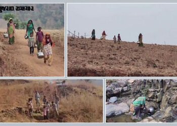 છોટા ઉદેપુર : ડુંગર વિસ્તારોમાં સ્થાનિકોના પાણી માટે વલખાં, યોજના ફક્ત કાગળ પર | Drinking water Cris…