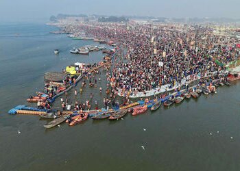 માઘ મેળામાં મહાકુંભનો રેકોર્ડ બ્રેક, વસંત પંચમીએ 3.56 કરોડ શ્રદ્ધાળુઓએ લગાવી પવિત્ર ડૂબકી | MahaKumb…