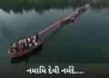 નર્મદા જયંતિએ રેવાના કાંઠે ઉમટ્યો ભક્તિનો મહાસાગર, માંગરોળમાં નદીની મધ્યધારામાં અર્પણ કરાઈ 1500 ફૂટ …
