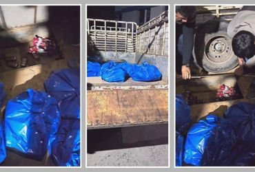 અમદાવાદ: ચાણક્યપુરીમાં પિક-અપ વાહનની ટ્રોલીમાં બનાવેલા ચોર ખાનામાંથી દારૂ ઝડપાયો, એકની ધરપકડ | Ahmed…