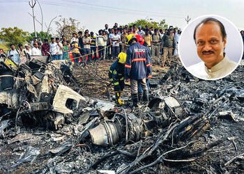 અજિત પવાર પ્લેન ક્રેશ: આવતીકાલે અંતિમ સંસ્કાર, ફડણવીસ અને શિંદે બારામતી પહોંચ્યા | Maharashtra Deput…