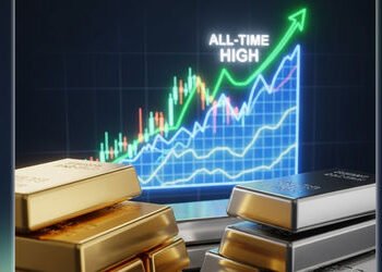 ઐતિહાસિક રૅકોર્ડ: ચાંદી પ્રથમવાર ₹4 લાખને પાર, સોનામાં ₹15,943નો તોતિંગ ઉછાળો | Historical record: S…