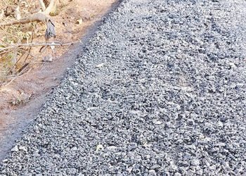 દોલત પોરડાથી તાજેરી સુધીનો ડામર રસ્તો હલકી ગુણવત્તાનો બનતા સ્થાનિકોમાં રોષ | Locals are angry over t…