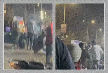 અમદાવાદના ફતેવાડીમાં જાહેર રોડ પર ચાકુબાજીનો વીડિયો વાઈરલ, પોલીસ દોડતી થઈ | Viral Video of Public Ro…