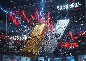 ‘બ્લેક ફ્રાઈડે’: એક જ દિવસમાં સોનામાં ₹16,500 તો ચાંદીમાં ₹60,000નો ઐતિહાસિક કડાકો બોલાયો | bullion …