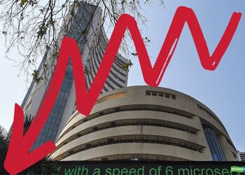 વૈશ્વિક બજારો પાછળ તેજીને બ્રેક : સેન્સેક્સ 297 પોઈન્ટ તૂટીને 82270 | Sensex falls 297 points to 82 …