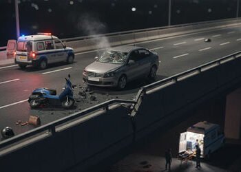 અમદાવાદના રાણીપમાં કારચાલકે એક્ટિવા પર જતા દંપતીને ટક્કર મારતા બ્રિજ પરથી પટકાતા મોત | In Ranip Ahme…