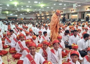 ગિનિસ બુક ઓફ વર્લ્ડ રેકોર્ડમાં સ્થાન પામેલ ભાવનગરનાં બાળ વિદ્વાનોનું અભિવાદન કરાયું…….