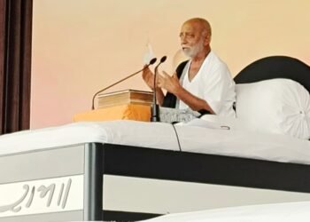 સંગીત મોક્ષનું સાધન છે :મોરારિબાપુ દ્વારકાની’ માનસ કૃષ્ણાવતાર’ રામકથાનો છઠ્ઠા દિવસનો સંવાદ