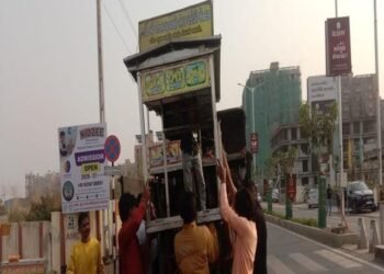 સાત ઝોનમાંથી દબાણો હટાવી રૂ.8.96 લાખનો દંડ વસુલતું AMC નું એસ્ટેટ વિભાગ