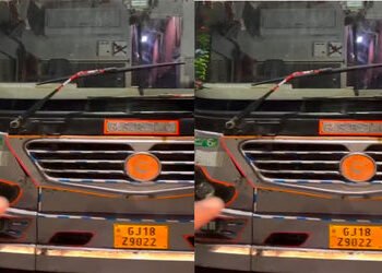 એસ.ટી. બસ રસ્તા વચ્ચે મુકીને ડ્રાઇવર જતો રહ્યો, ૪૫મુસાફરો અટવાયા | ST bus driver leaves in the middl…