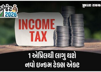 Budget 2026: ઇન્કમ ટેક્સ સ્લેબમાં કોઈ ફેરફાર નહીં, પણ ડાયરેક્ટ ટેક્સ અંગે મોટી જાહેરાતો | Budget 202…
