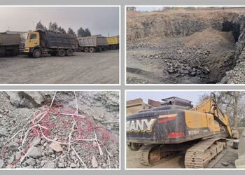 સુરેન્દ્રનગર: સાયલાના મોટા કેરાળામાં ખનીજ વિભાગના દરોડા, બ્લેક ટ્રેપની ખાણમાં ચાલતી મોટી ખનીજ ચોરી ઝ…