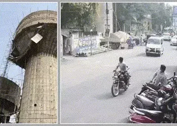 લોકોના ટેક્સના 54 લાખ ધૂળમાં: વલસાડમાં નિર્માણાધીન ટાંકીનો સ્લેબનો ભાગ કકડભૂસ, ભ્રષ્ટાચારના આક્ષેપો …