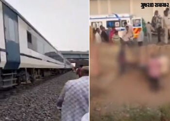 રાજકોટમાં ‘વંદે ભારત’ ટ્રેનની અડફેટે 2 લોકોના મોત, માલધારી ફાટક નજીક બની ઘટના | rajkot vande bharat …