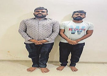 ડોમ સ્ટ્રક્ચરના લોખંડના સામાનની ચોરી કરનાર 2 આરોપી ઝડપાયા | 2 accused arrested for stealing iron goo…