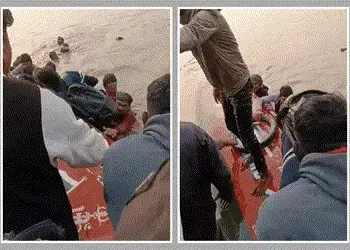 ગંભીરા બ્રિજ નજીક વધુ એક દુર્ઘટના! હોડી પલટતાં 8થી વધુ લોકો નદીમાં ખાબક્યા, તમામનો આબાદ બચાવ | Vadod…