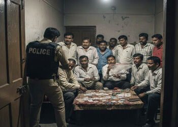 જામનગર શહેર અને દરેડમાં જુગાર અંગે બે સ્થળે દરોડા: 11 પત્તા પ્રેમી પકડાયા | Raids conducted at two p…