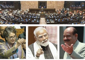 લોકસભામાં આવવાની હિંમત નહોતી એટલે સ્પીકર પાછળ છુપાઈ રહ્યા છે PM મોદી: પ્રિયંકા ગાંધીનો પ્રહાર | Priy…