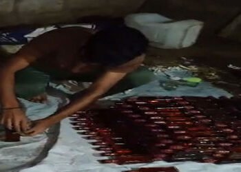 રાજકોટ જિ.પંચાયતના ભાજપના સદસ્યાની વાડીમાં નકલી દારૂની મિનિ ફેક્ટરી ઝડપાઈ | Fake liquor mini factory…