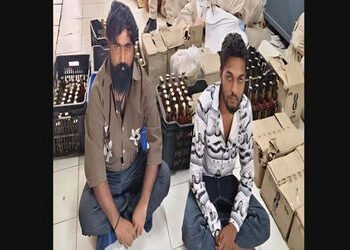 ધ્રોલ તાલુકાના હજામચોરા ગામ પાસેથી 519 નંગ ઇંગ્લીશ દારૂની બાટલીનો જથ્થો ઝડપાયો: 2 આરોપીઓની અટકાયત | …