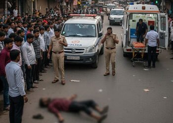 અમદાવાદમાં ‘ક્રાઈમ’ ની બે ઘટના : બોપલમાં મિત્રોની નજર સામે યુવકની હત્યા, શાહપુરમાં જીવલેણ હુમલો | Tw…