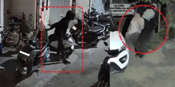 સુરતના રાંદેરમાં વિચિત્ર ચોરી: તસ્કર ઘરની બહારથી મોંઘા પગરખાં ચોરી ગયો, વીડિયો સોશિયલ મીડિયામાં વાઈર…