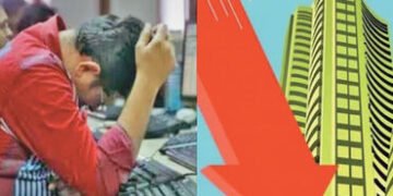સેન્સેકસ 558 પોઈન્ટ ગબડી 83674 | Sensex plunges 558 points to 83674