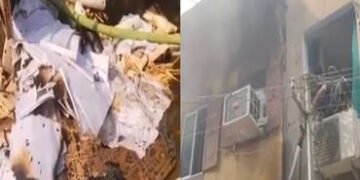 વડોદરામાં સદર બજારના મકાનમાં સ્ટોર કરેલા પ્લાસ્ટિકના સામાનમાં આગ લાગતા ઉત્તેજના વ્યાપી | plastic goo…