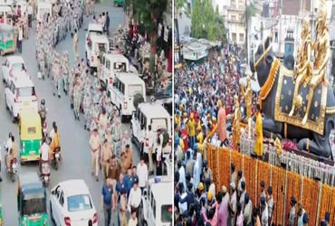 વડોદરામાં શિવજી કી સવારી, ભારત-પાક મેચ અને અમિત શાહના કાર્યક્રમો નિમિત્તે 5000 પોલીસ તૈનાત | 5000 po…