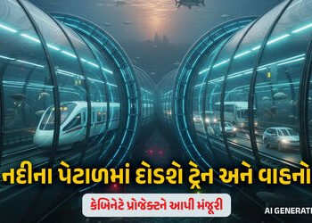 બ્રહ્મપુત્રા નદીના પેટાળમાં દોડશે ટ્રેન અને ગાડી : ભારતની પ્રથમ અંડરવોટર રોડ-કમ-રેલ ટનલને મળી મંજૂરી…