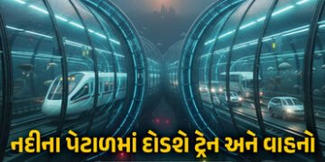 બ્રહ્મપુત્રા નદીના પેટાળમાં દોડશે ટ્રેન અને ગાડી : ભારતની પ્રથમ અંડરવોટર રોડ-કમ-રેલ ટનલને મળી મંજૂરી…