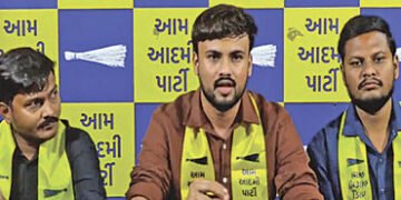 રાજુ કરપડાએ ‘આપ’ના 3 નેતાઓ સામે સુરેન્દ્રનગર સાયબર ક્રાઈમમાં ગુનો નોંધાવ્યો | Raju Karpada files a c…