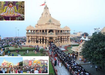 સોમનાથમાં ગુંજી ઉઠયો શિવભક્તિનો નાદ દેવાધિદેવના ત્રણ લાખ ભાવિકોએ દર્શન કર્યા | The sound of Shiva de…