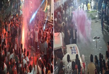 જામનગર શહેરમાં વર્લ્ડકપની ભારતની શાનદાર જીત બાદ ‘શિવભક્તિ’ સાથે ‘દેશભક્તિનો’ રંગ પણ જોવા મળ્યો | gra…